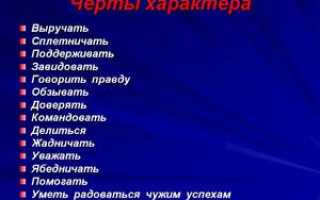 Характер человека: положительные и отрицательные черты