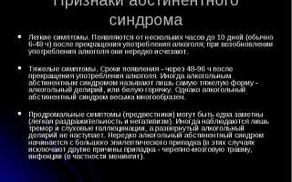 Абстинентный синдром: как распознать и побороть болезнь?